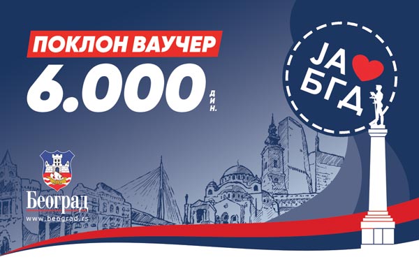 prikaz kartice Ja volim Beograd